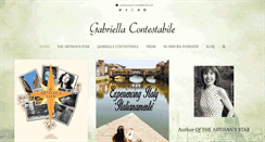 Desktop Screenshot of gabriellacontestabile.com